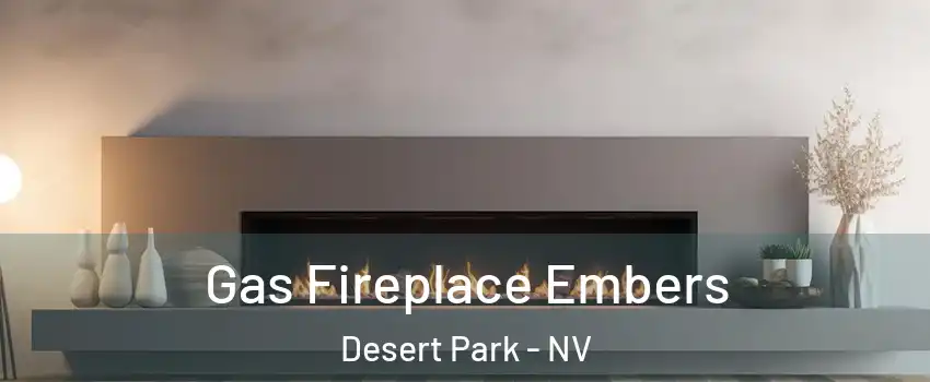 Gas Fireplace Embers Desert Park - NV