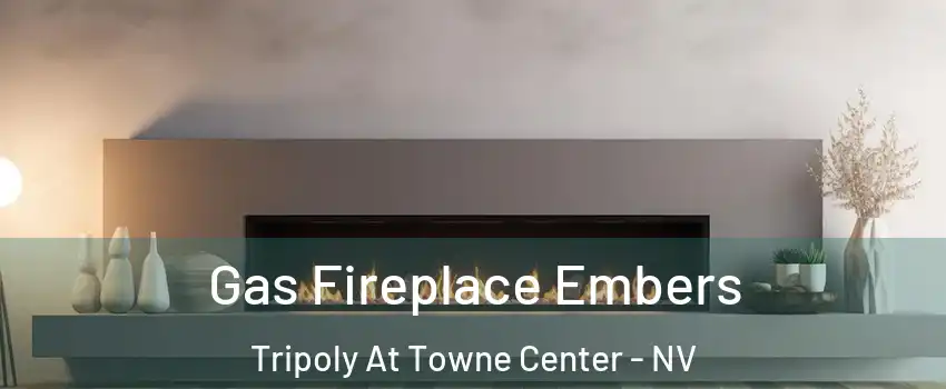 Gas Fireplace Embers Tripoly At Towne Center - NV