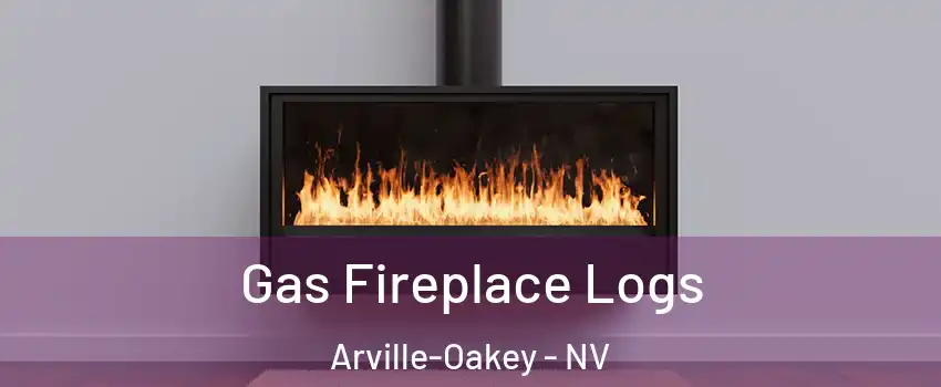 Gas Fireplace Logs Arville-Oakey - NV