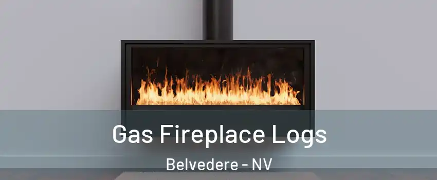 Gas Fireplace Logs Belvedere - NV