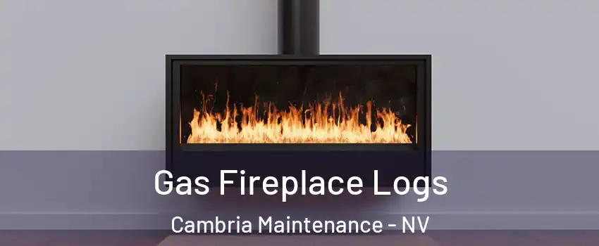 Gas Fireplace Logs Cambria Maintenance - NV
