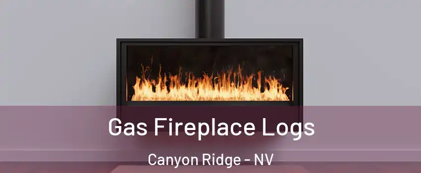 Gas Fireplace Logs Canyon Ridge - NV