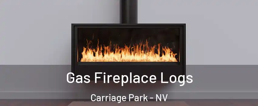 Gas Fireplace Logs Carriage Park - NV