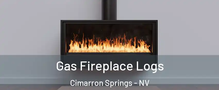 Gas Fireplace Logs Cimarron Springs - NV