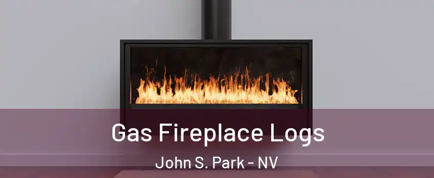 Gas Fireplace Logs John S. Park - NV
