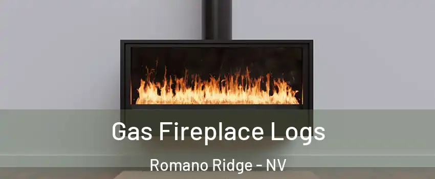 Gas Fireplace Logs Romano Ridge - NV