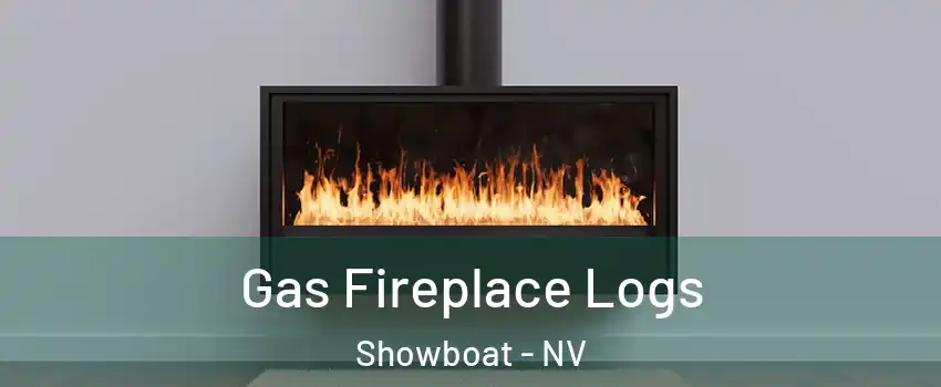 Gas Fireplace Logs Showboat - NV