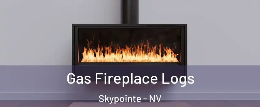 Gas Fireplace Logs Skypointe - NV