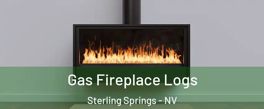 Gas Fireplace Logs Sterling Springs - NV