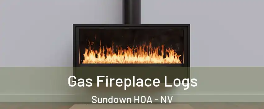 Gas Fireplace Logs Sundown HOA - NV