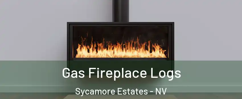 Gas Fireplace Logs Sycamore Estates - NV