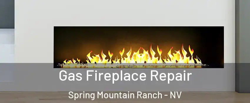 Gas Fireplace Repair Spring Mountain Ranch - NV