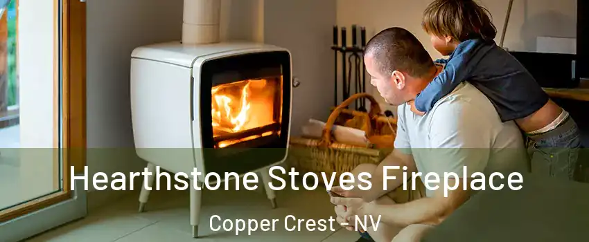 Hearthstone Stoves Fireplace Copper Crest - NV