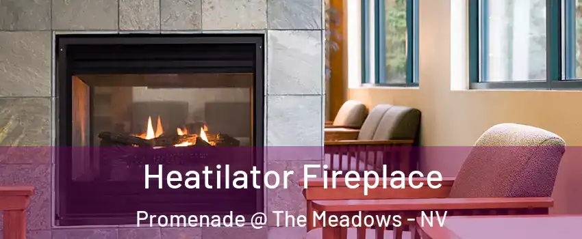 Heatilator Fireplace Promenade @ The Meadows - NV