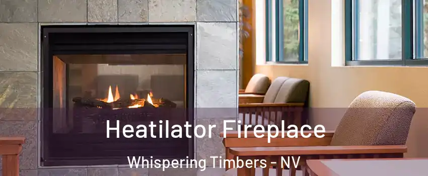 Heatilator Fireplace Whispering Timbers - NV