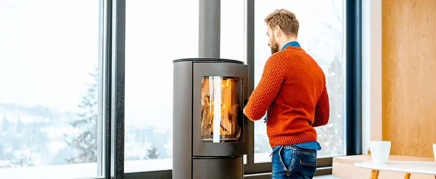 Pellet Stove Chimney Pipe Installation in Woodcrest, NV