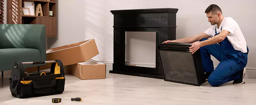 Old Rusted Metal Fireplace Repair And Replacement in Woodcrest, NV
