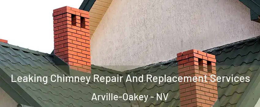 Leaking Chimney Repair And Replacement Services Arville-Oakey - NV