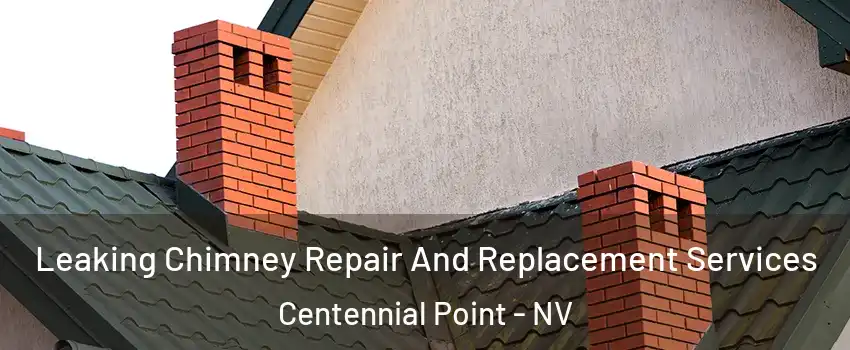 Leaking Chimney Repair And Replacement Services Centennial Point - NV