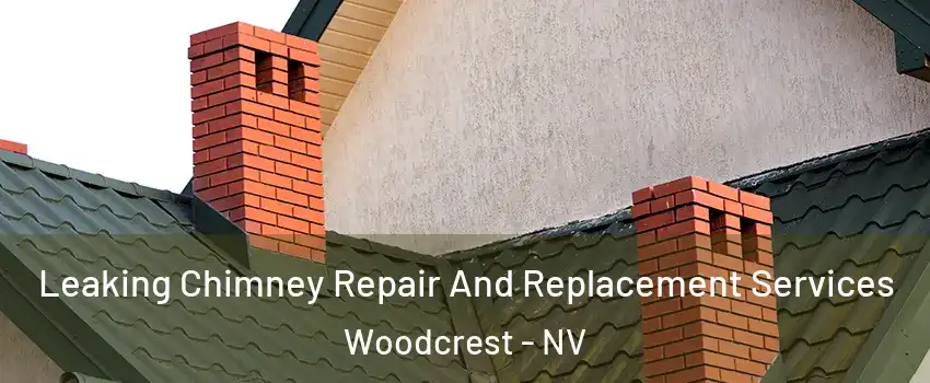 Leaking Chimney Repair And Replacement Services Woodcrest - NV