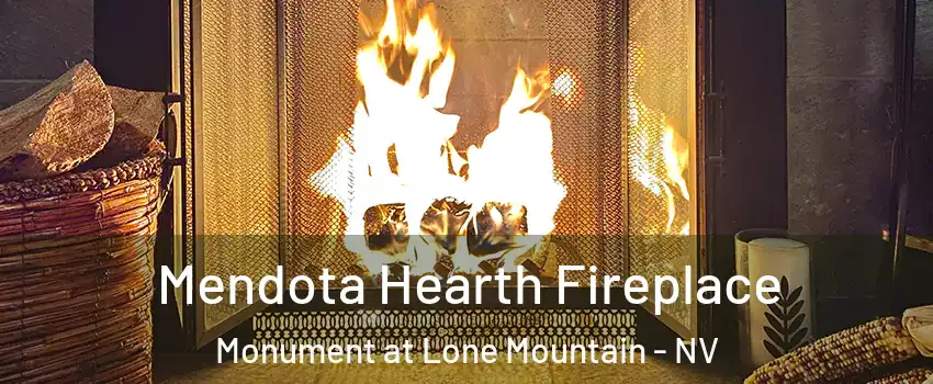 Mendota Hearth Fireplace Monument at Lone Mountain - NV