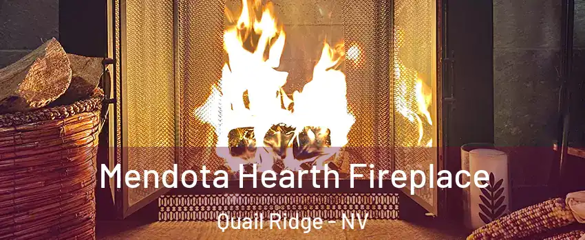 Mendota Hearth Fireplace Quail Ridge - NV