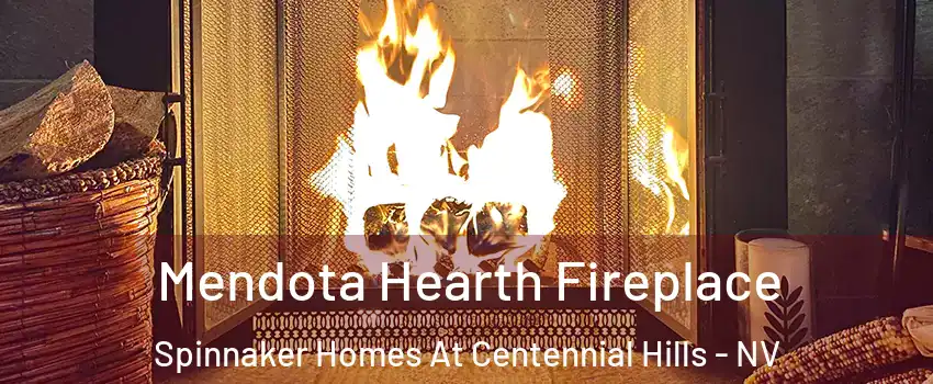 Mendota Hearth Fireplace Spinnaker Homes At Centennial Hills - NV