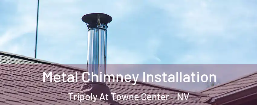 Metal Chimney Installation Tripoly At Towne Center - NV