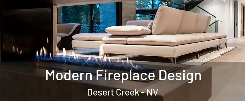 Modern Fireplace Design Desert Creek - NV