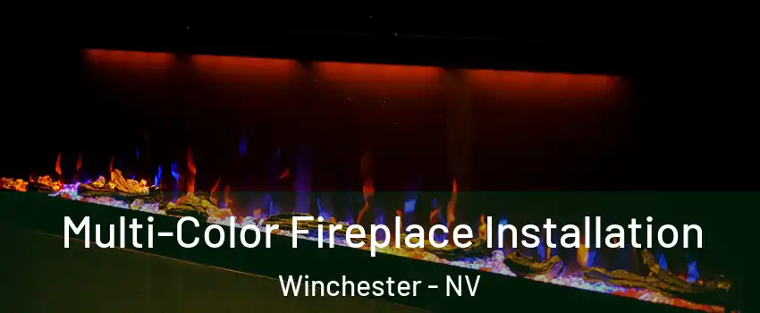 Multi-Color Fireplace Installation Winchester - NV