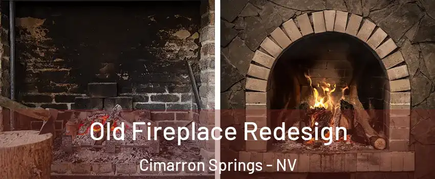 Old Fireplace Redesign Cimarron Springs - NV