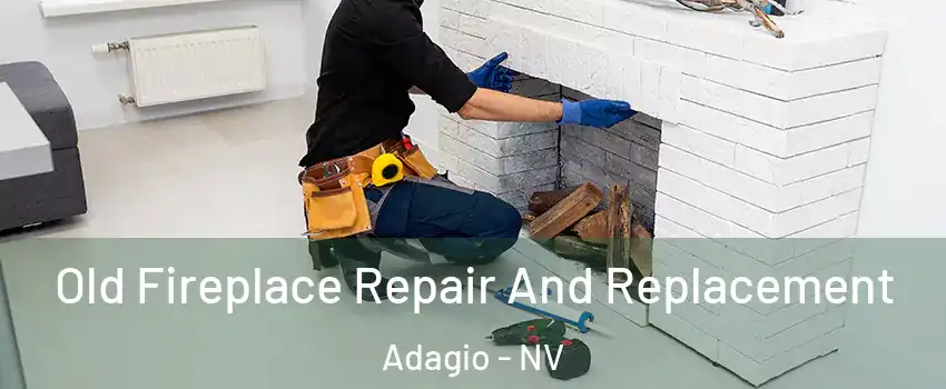 Old Fireplace Repair And Replacement Adagio - NV