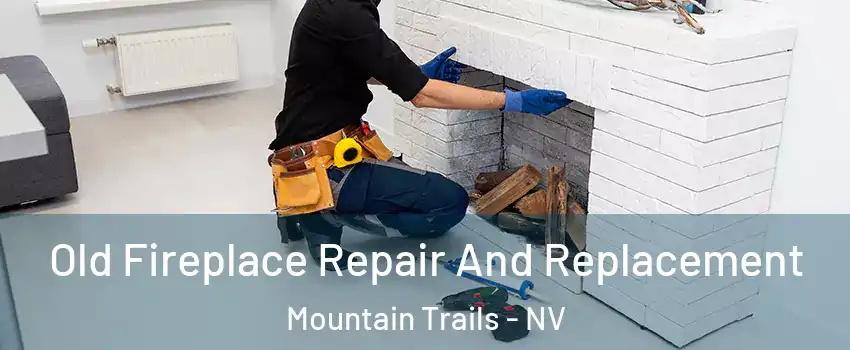 Old Fireplace Repair And Replacement Mountain Trails - NV