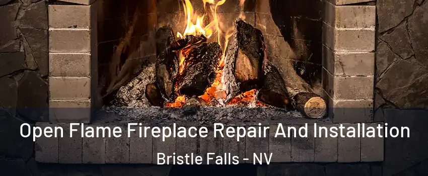 Open Flame Fireplace Repair And Installation Bristle Falls - NV