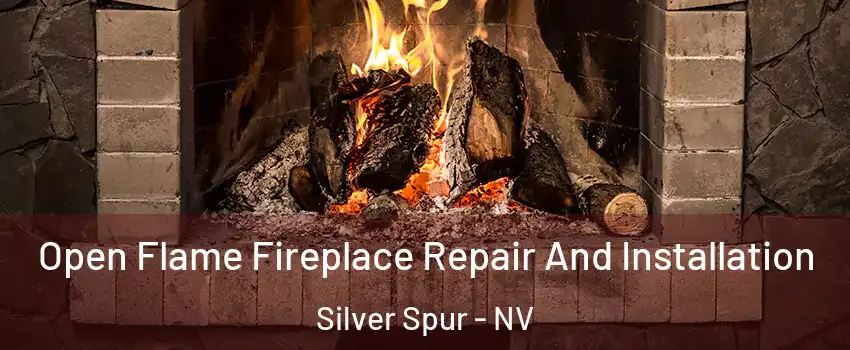Open Flame Fireplace Repair And Installation Silver Spur - NV