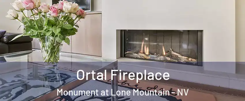 Ortal Fireplace Monument at Lone Mountain - NV