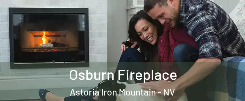 Osburn Fireplace Astoria Iron Mountain - NV