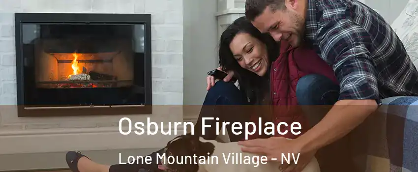 Osburn Fireplace Lone Mountain Village - NV