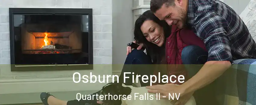 Osburn Fireplace Quarterhorse Falls II - NV