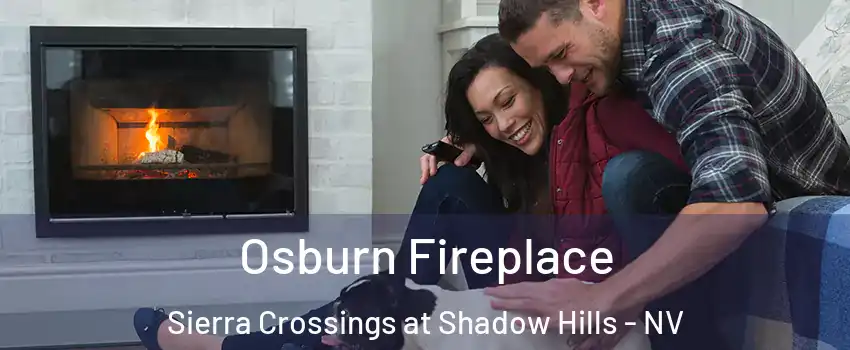 Osburn Fireplace Sierra Crossings at Shadow Hills - NV