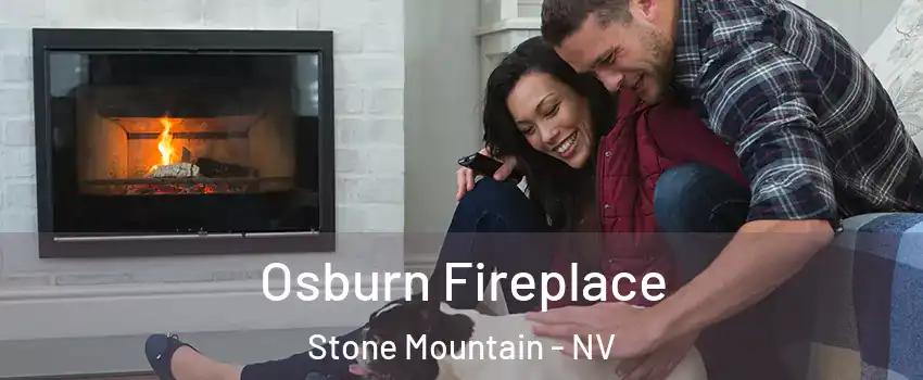 Osburn Fireplace Stone Mountain - NV
