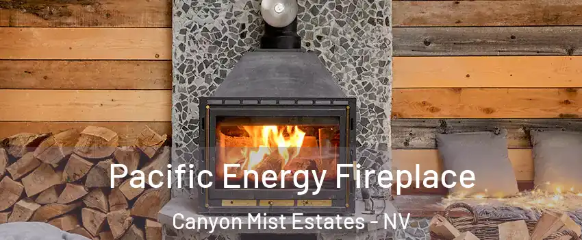 Pacific Energy Fireplace Canyon Mist Estates - NV