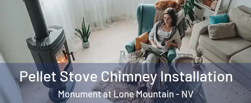 Pellet Stove Chimney Installation Monument at Lone Mountain - NV