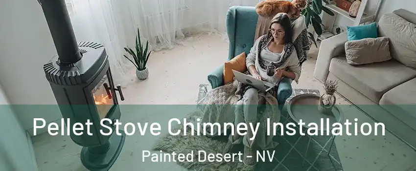 Pellet Stove Chimney Installation Painted Desert - NV