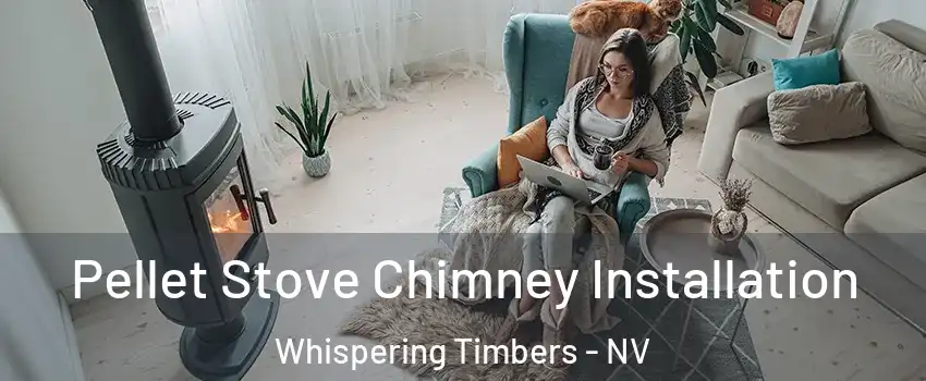 Pellet Stove Chimney Installation Whispering Timbers - NV