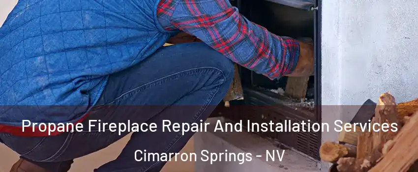 Propane Fireplace Repair And Installation Services Cimarron Springs - NV