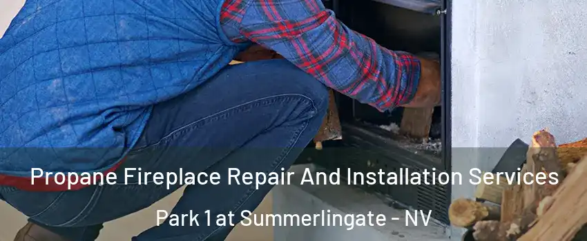 Propane Fireplace Repair And Installation Services Park 1 at Summerlingate - NV