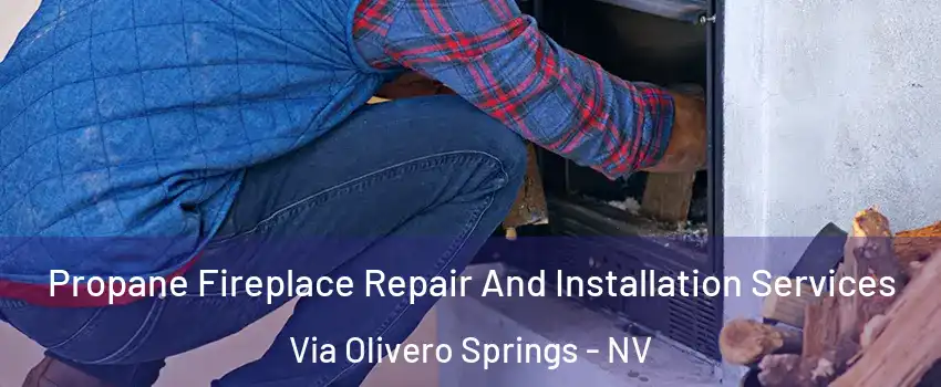 Propane Fireplace Repair And Installation Services Via Olivero Springs - NV