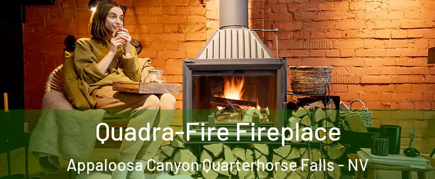Quadra-Fire Fireplace Appaloosa Canyon Quarterhorse Falls - NV