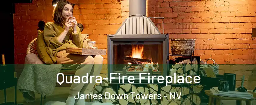 Quadra-Fire Fireplace James Down Towers - NV